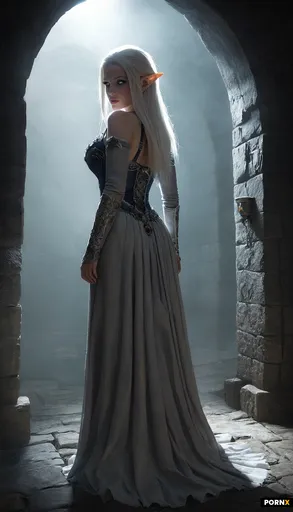 noble elf woman