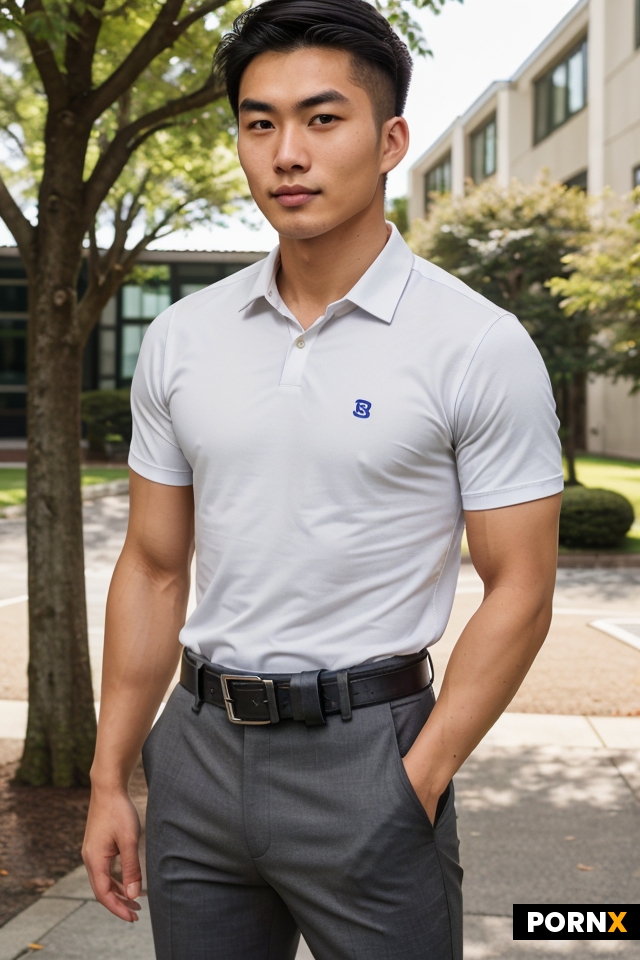 sporty male