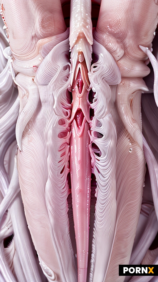 She have a xenomorph skin