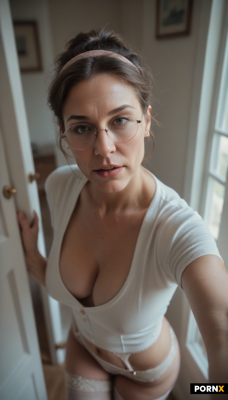 from a POV angle