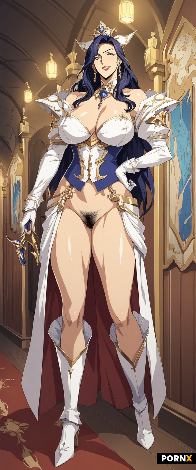 Beautiful Futanari French 20 Years Old Black Hair Long Hair Bob cut Bangs Covering Eyes Brown Eyes M