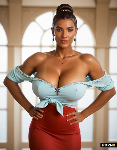 beautiful polynesian woman