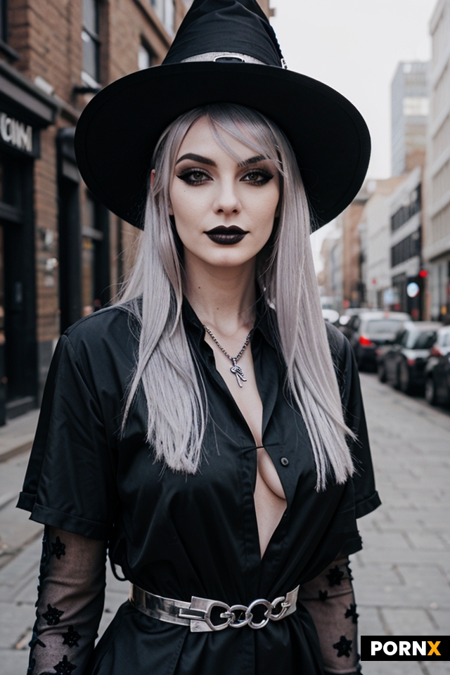 Urban goth witch