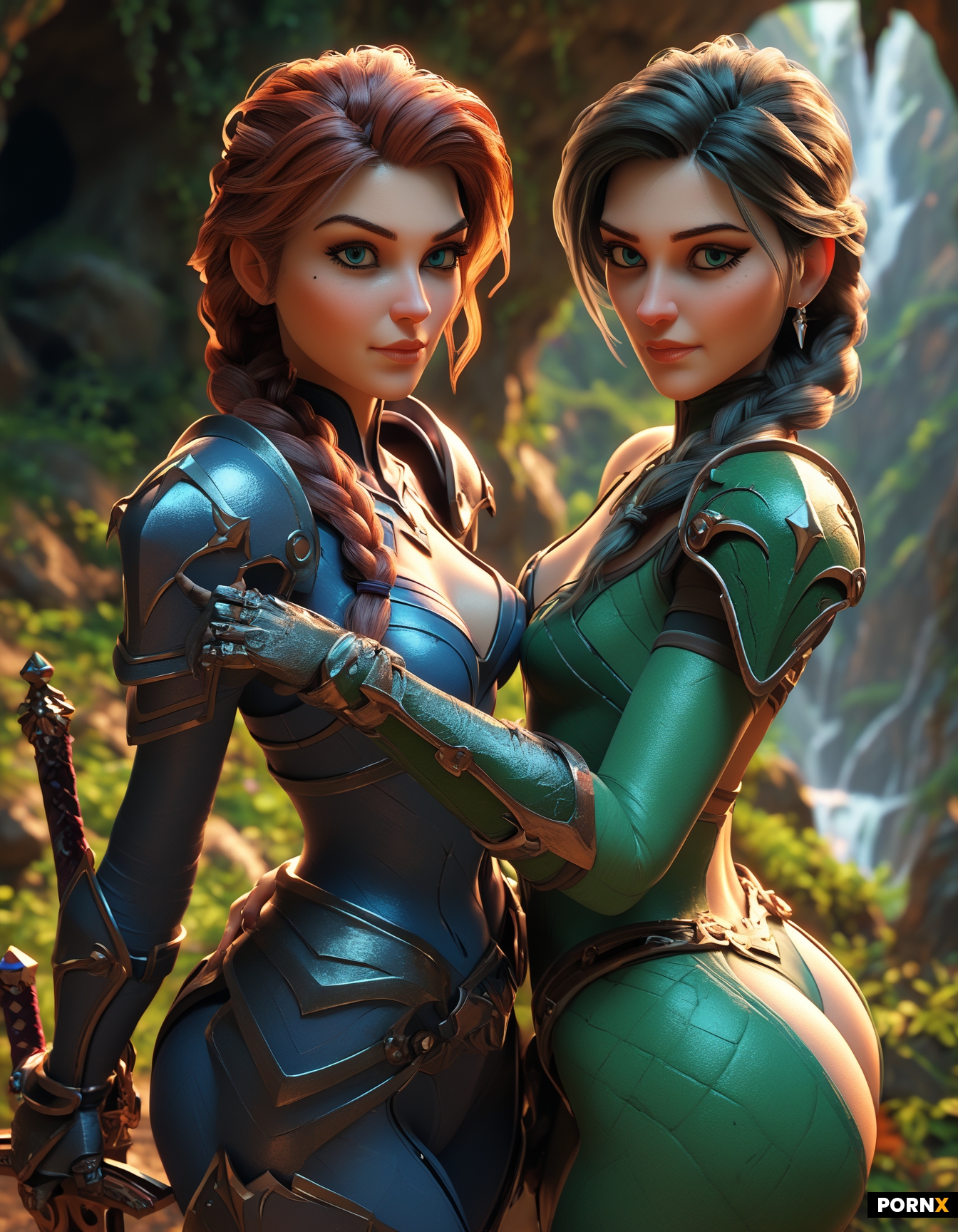Two woman