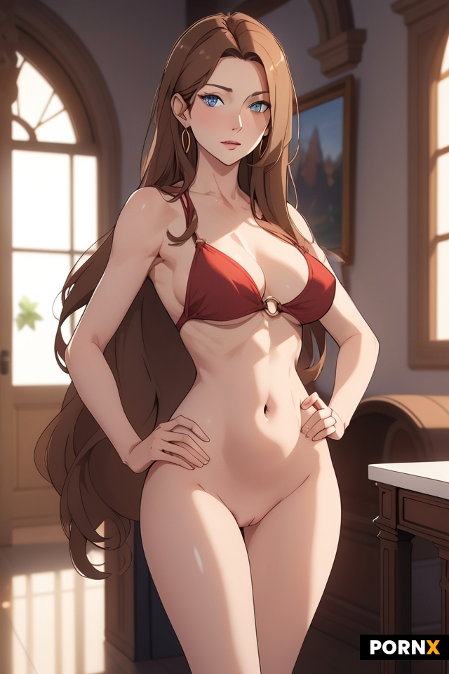 red bikini