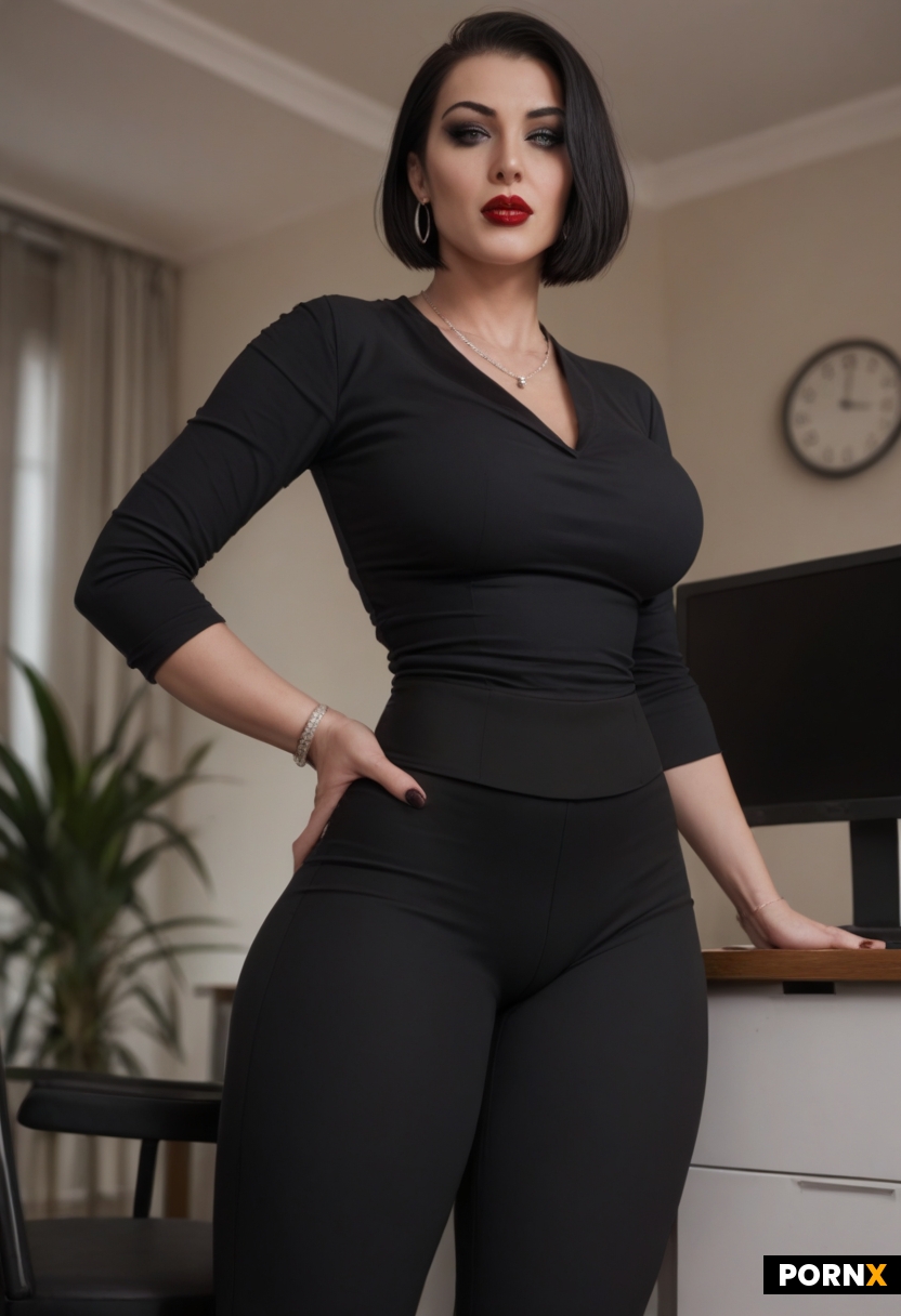shot from the rear-right angle of a Woman in luxurious hotel
