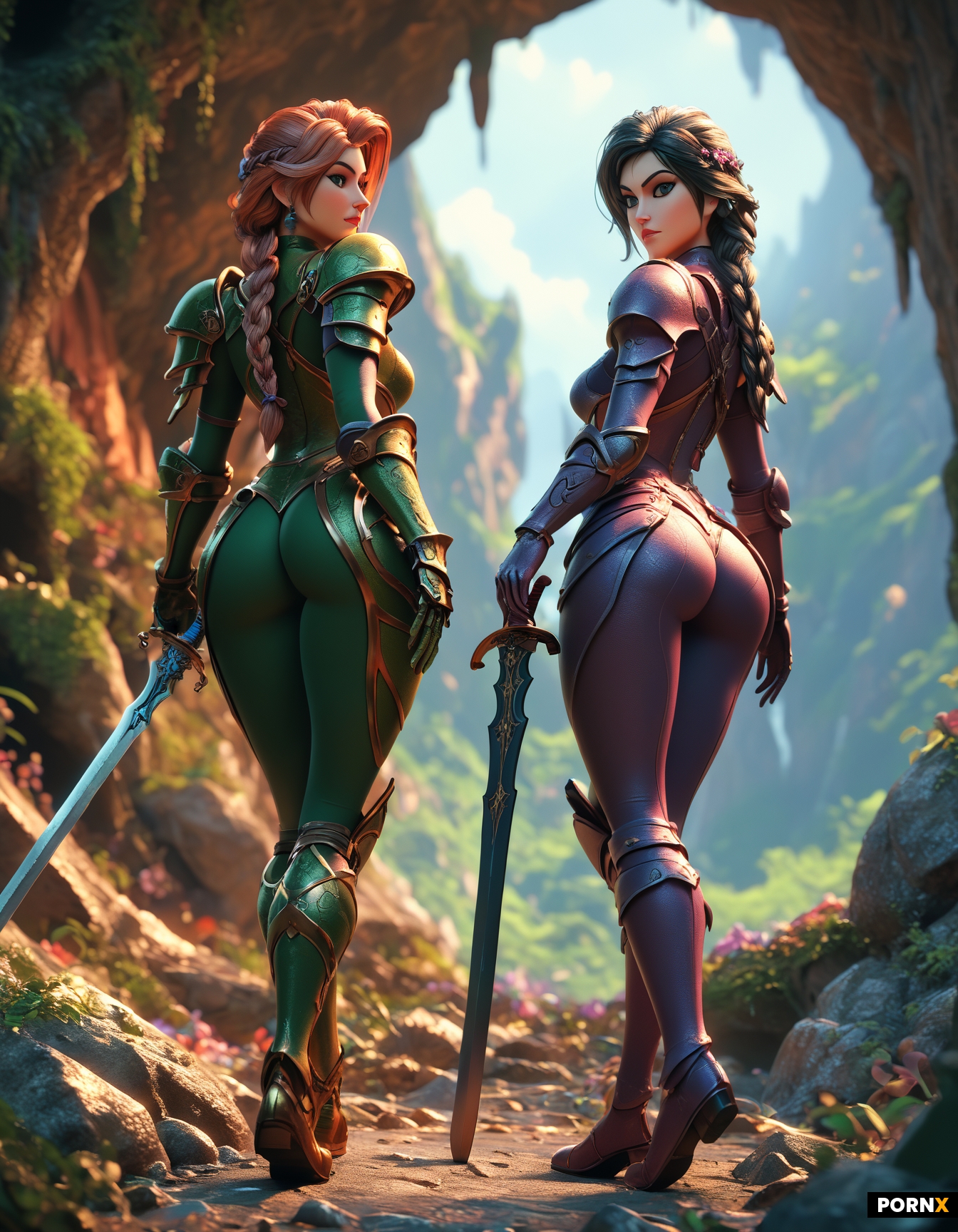 Two woman