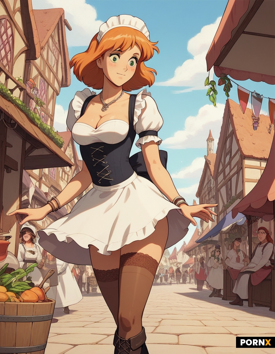 skinny maid