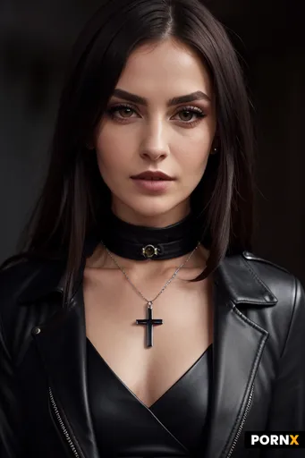 A highly detailed cinematic portrait of the SAME fictional woman