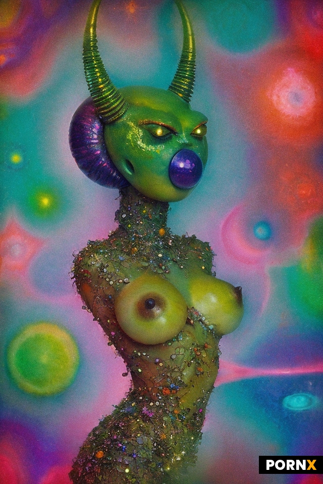topless alien
