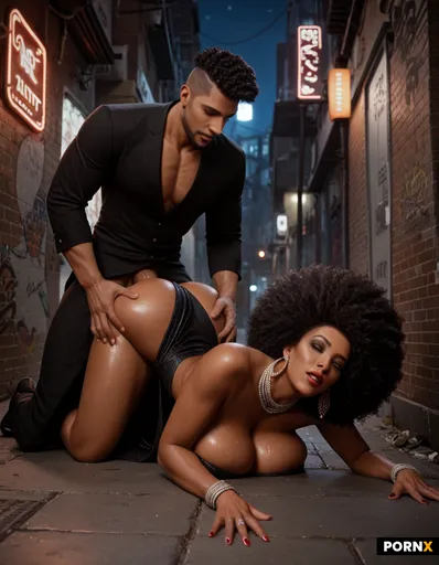 beautiful curvy black woman