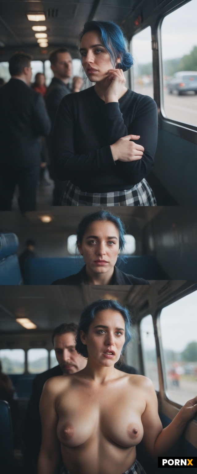 Double blue hair bun reinforcement