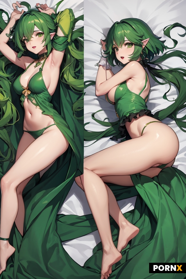 Rydia complètement nue de final fantasy 4