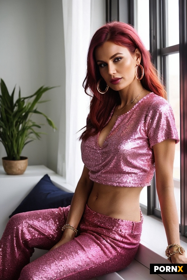 A woman