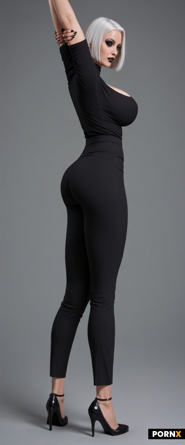 rear side view of a Woman in luxurious hotel