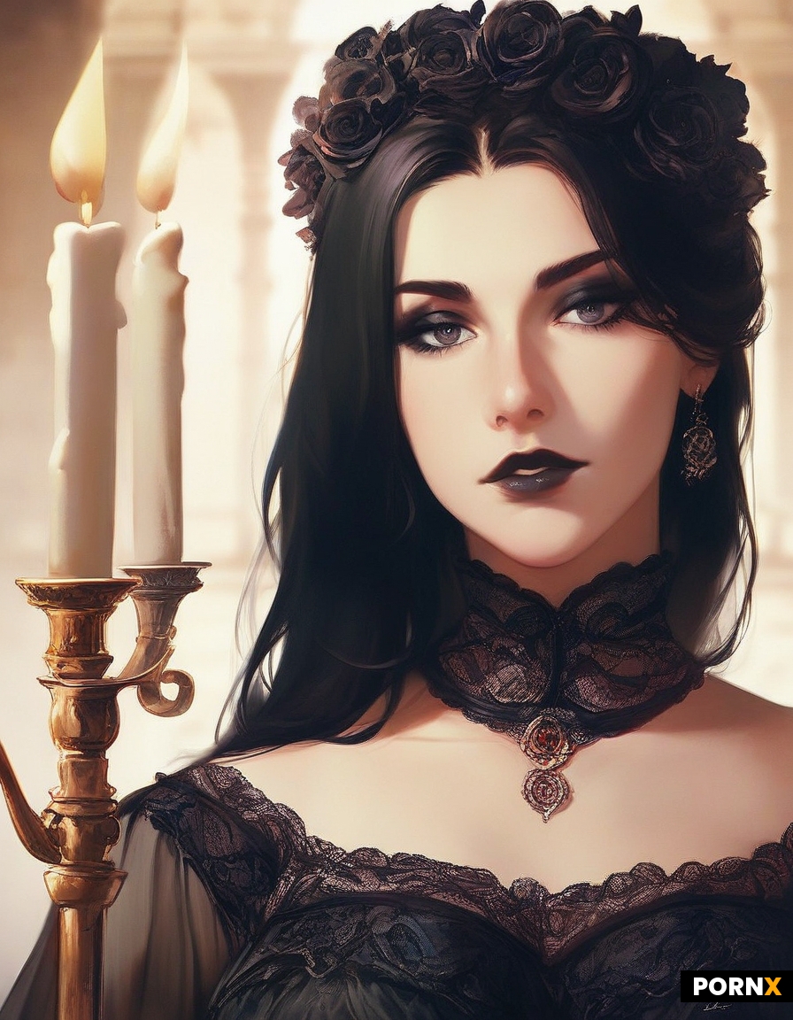 Pretty pale-skinned woman