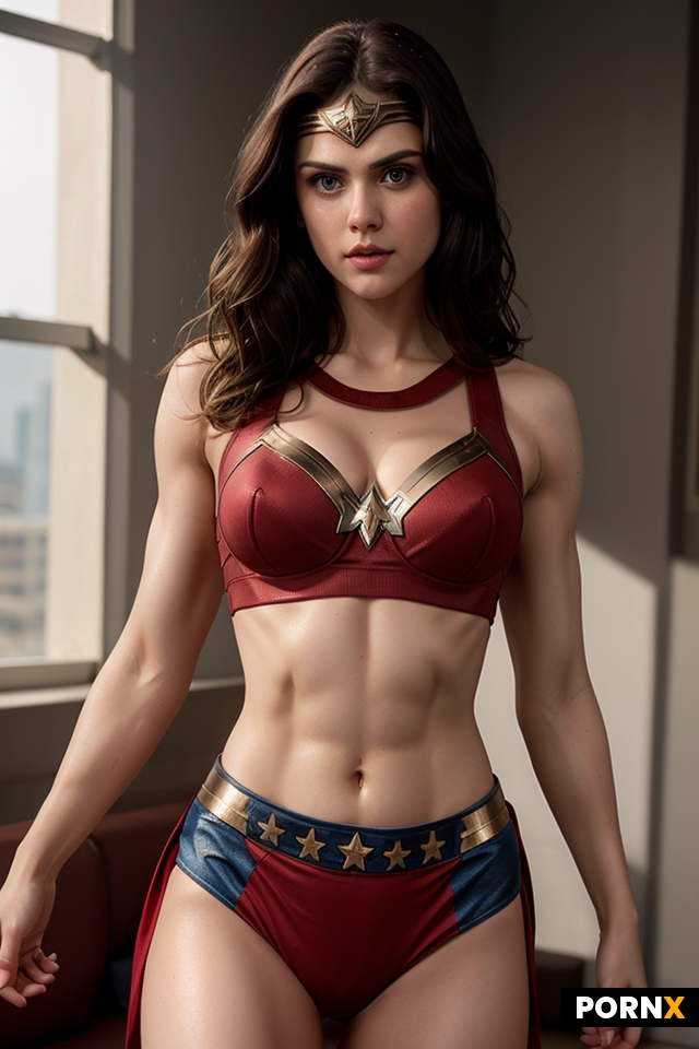 Alexandra Daddario as Wonder woman