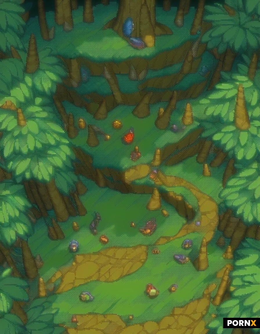 Fantasy-style RPG video game background