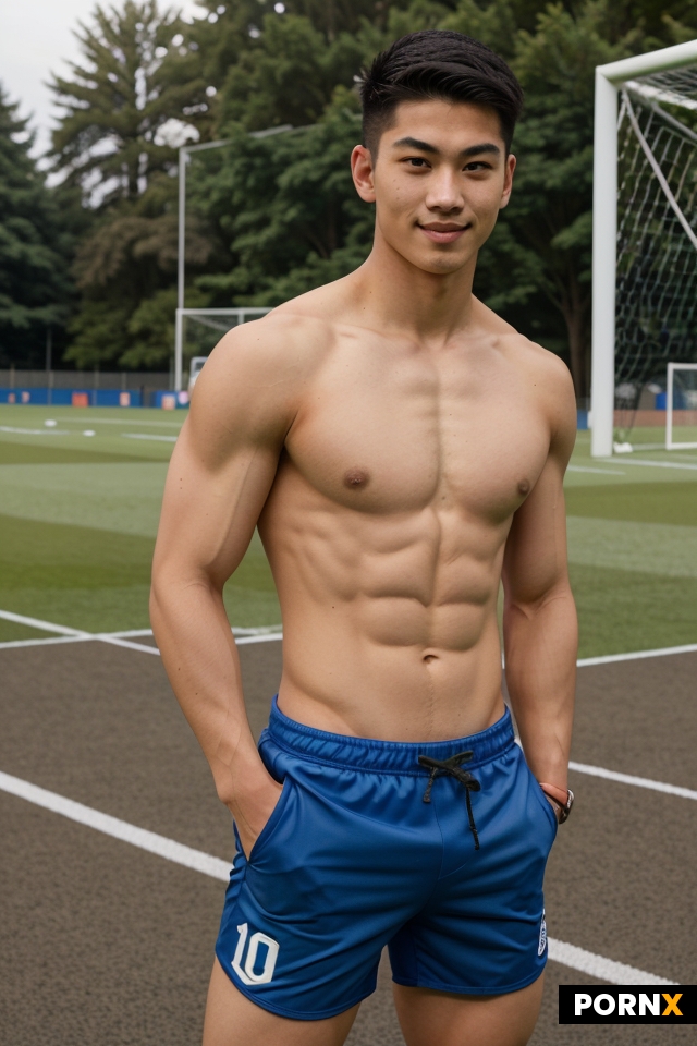 sporty male