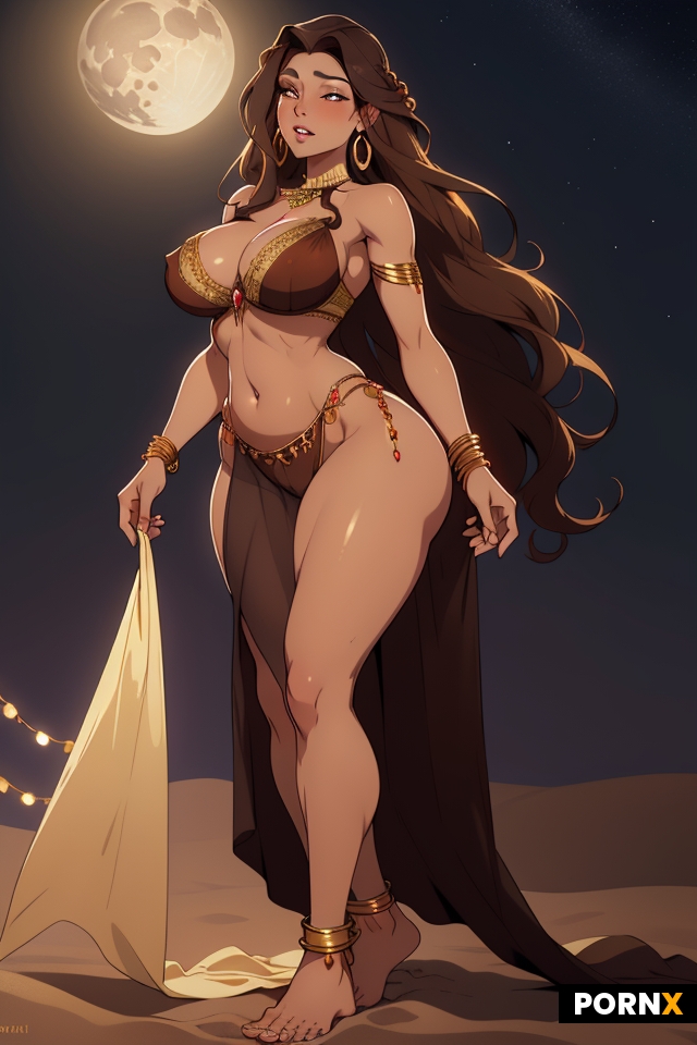 Hyper-voluptuous Latina with an exaggerated