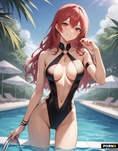 sexy attractive cute anime lady