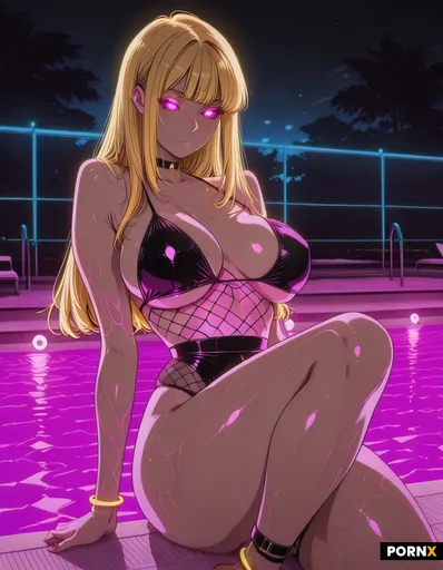 pinksugar bikini mesh black