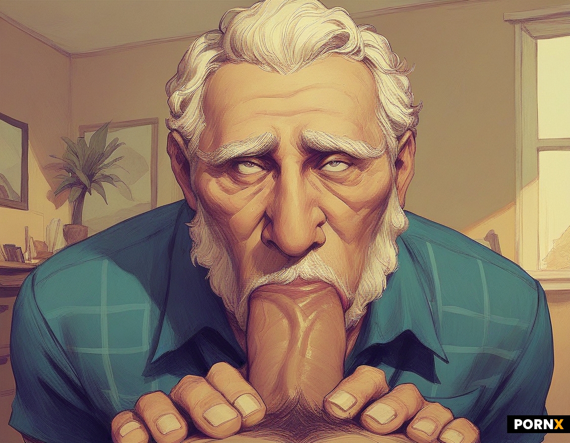 Gay man old grandpa